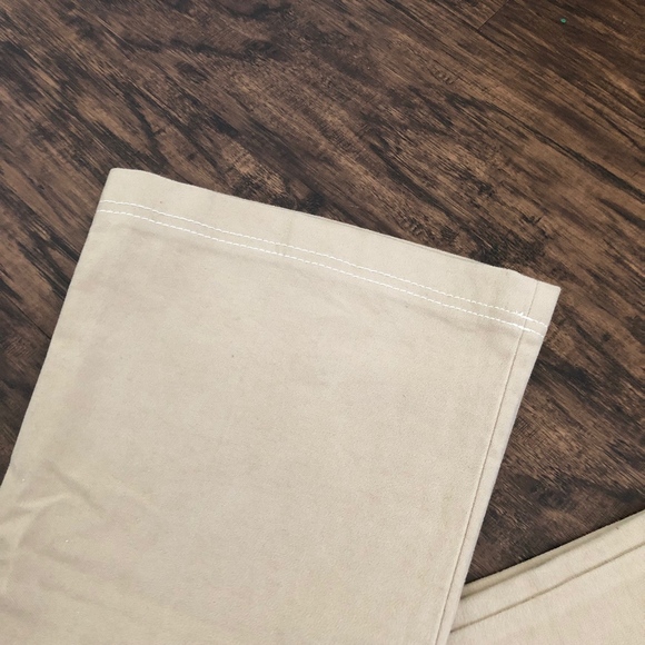 NWOT Bebe Tan Faux Suede Pants 6 Boot Cut - Picture 5 of 6